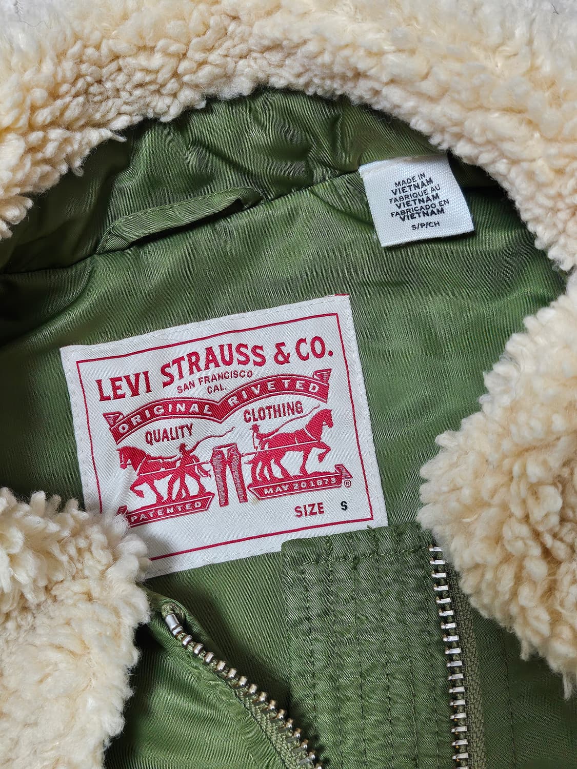 리바이스 오리진 점퍼 (S) 상품이미지3