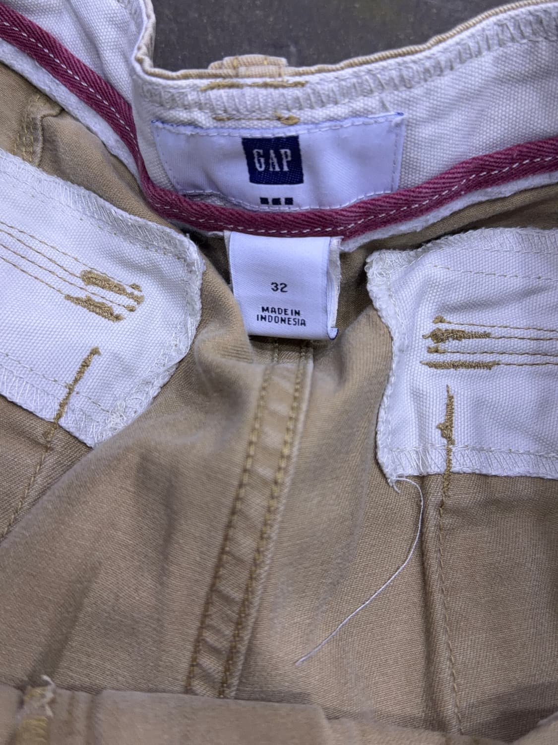 GAP 갭 3D 포켓 멀티카고 하프팬츠 반바지 베이지 32 상품이미지7