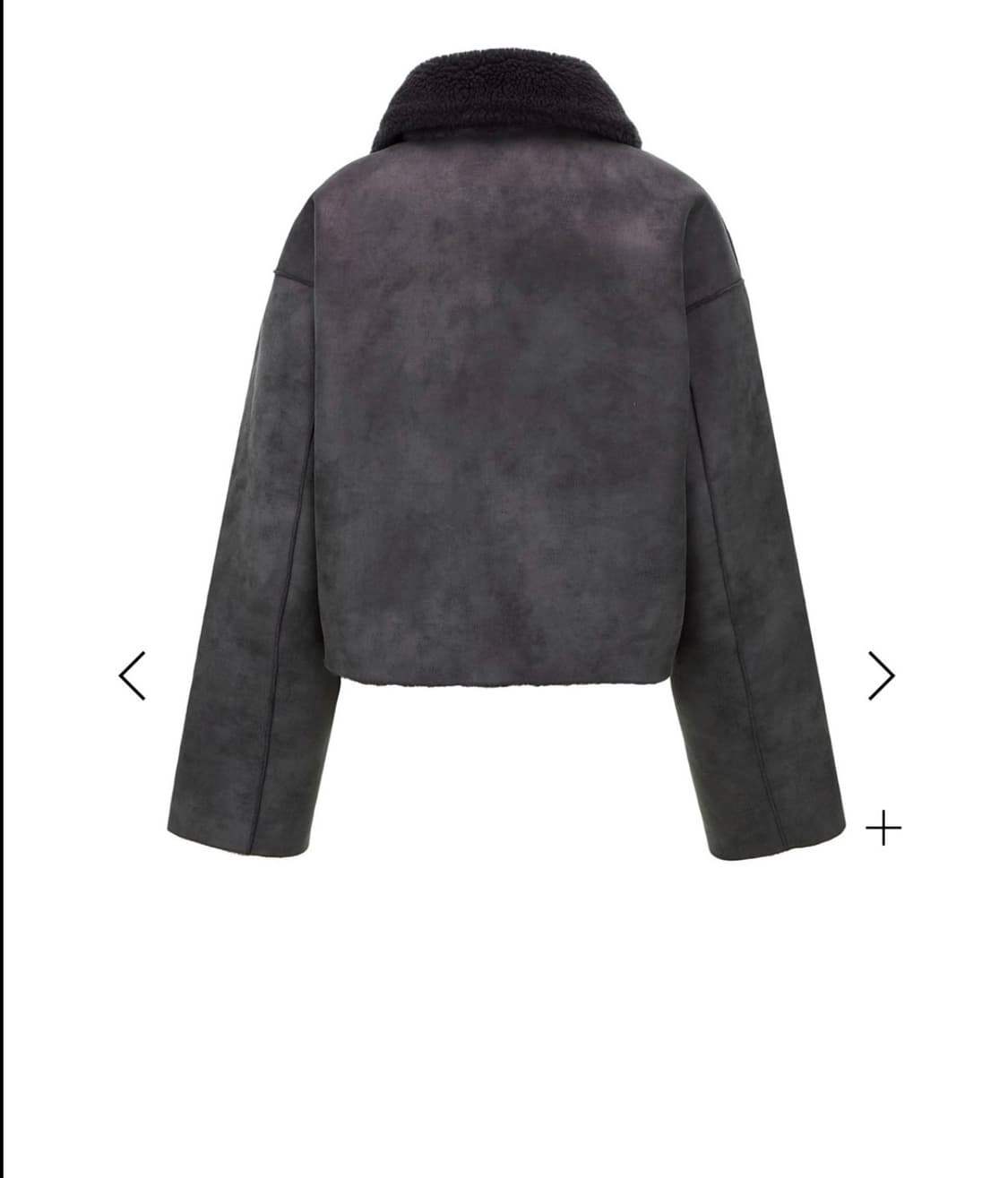 le 리버시블 스웨이드 털 무스탕 상품이미지2