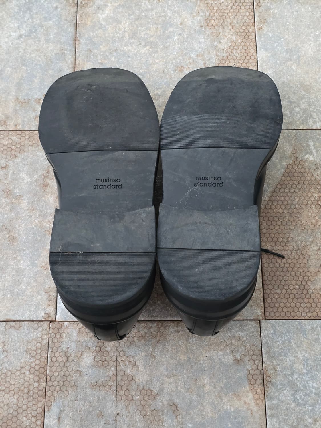 (250)무신사 스탠다드 스퀘어토 더비 슈즈 상품이미지8