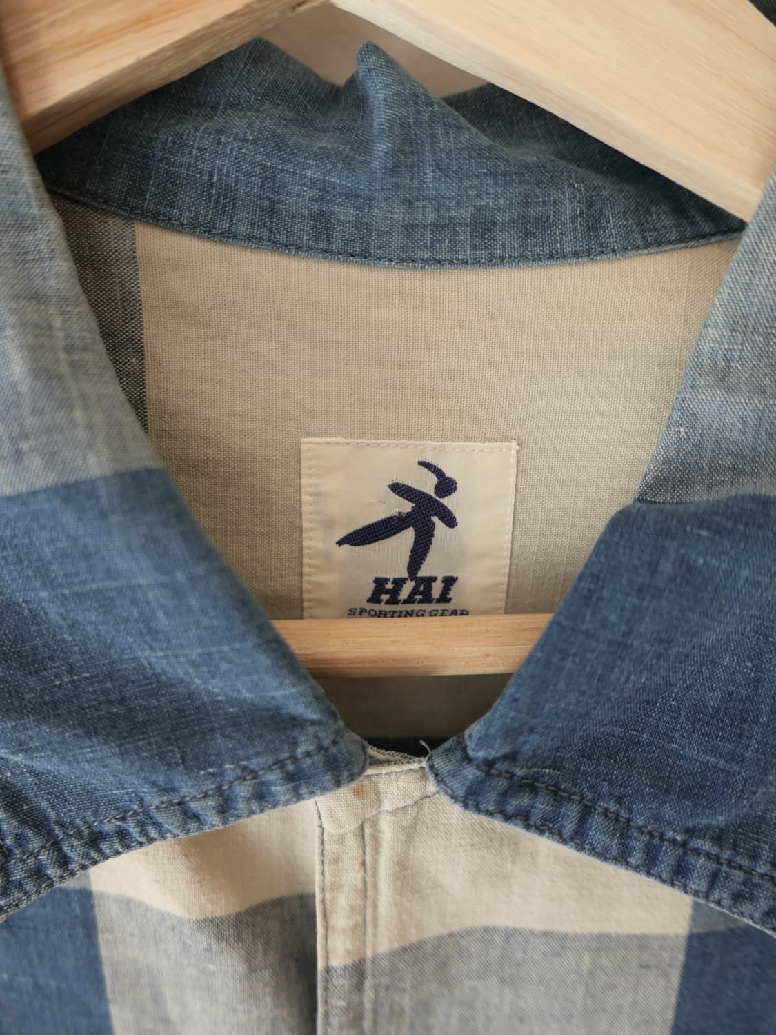 이세이미야케 hai 반팔 체크 셔츠 상품이미지3