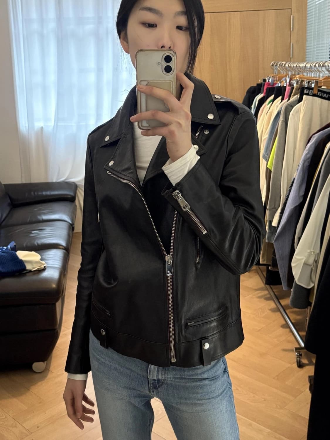 조셉 레더 자켓 상품이미지4