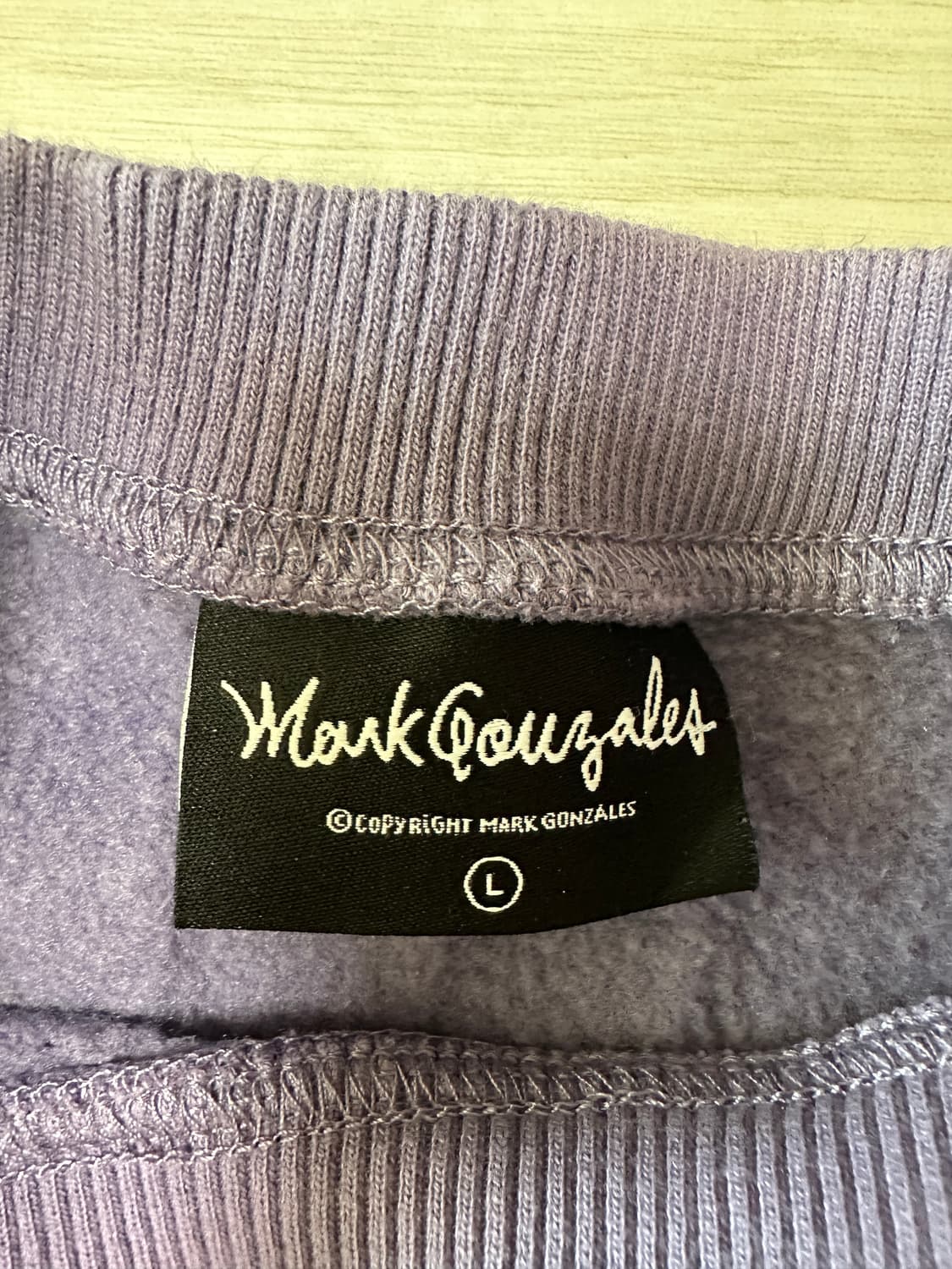 마크곤잘레스 퍼플 맨투맨 [L] 상품이미지3