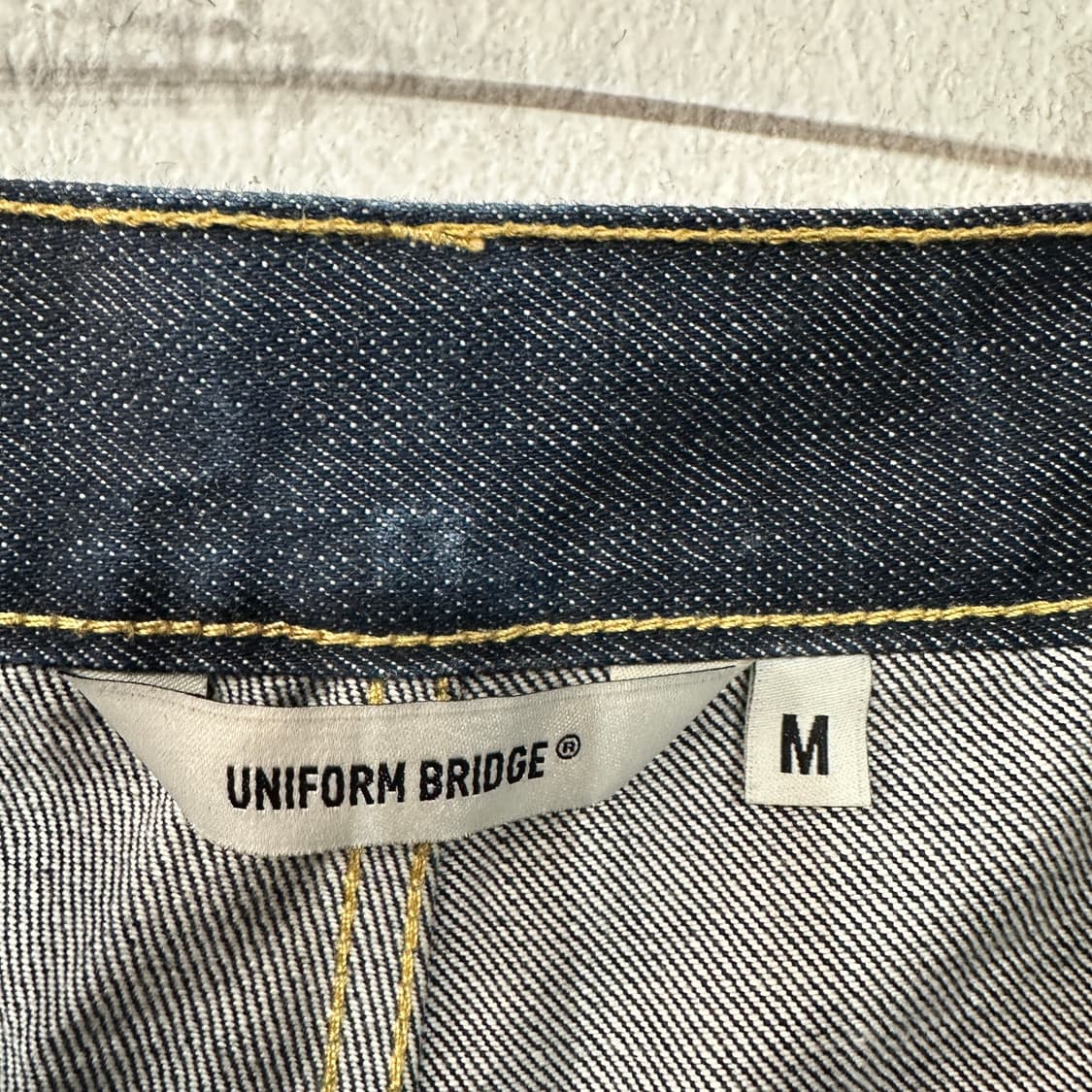 유니폼브릿지 셀비지 청바지 M 상품이미지4