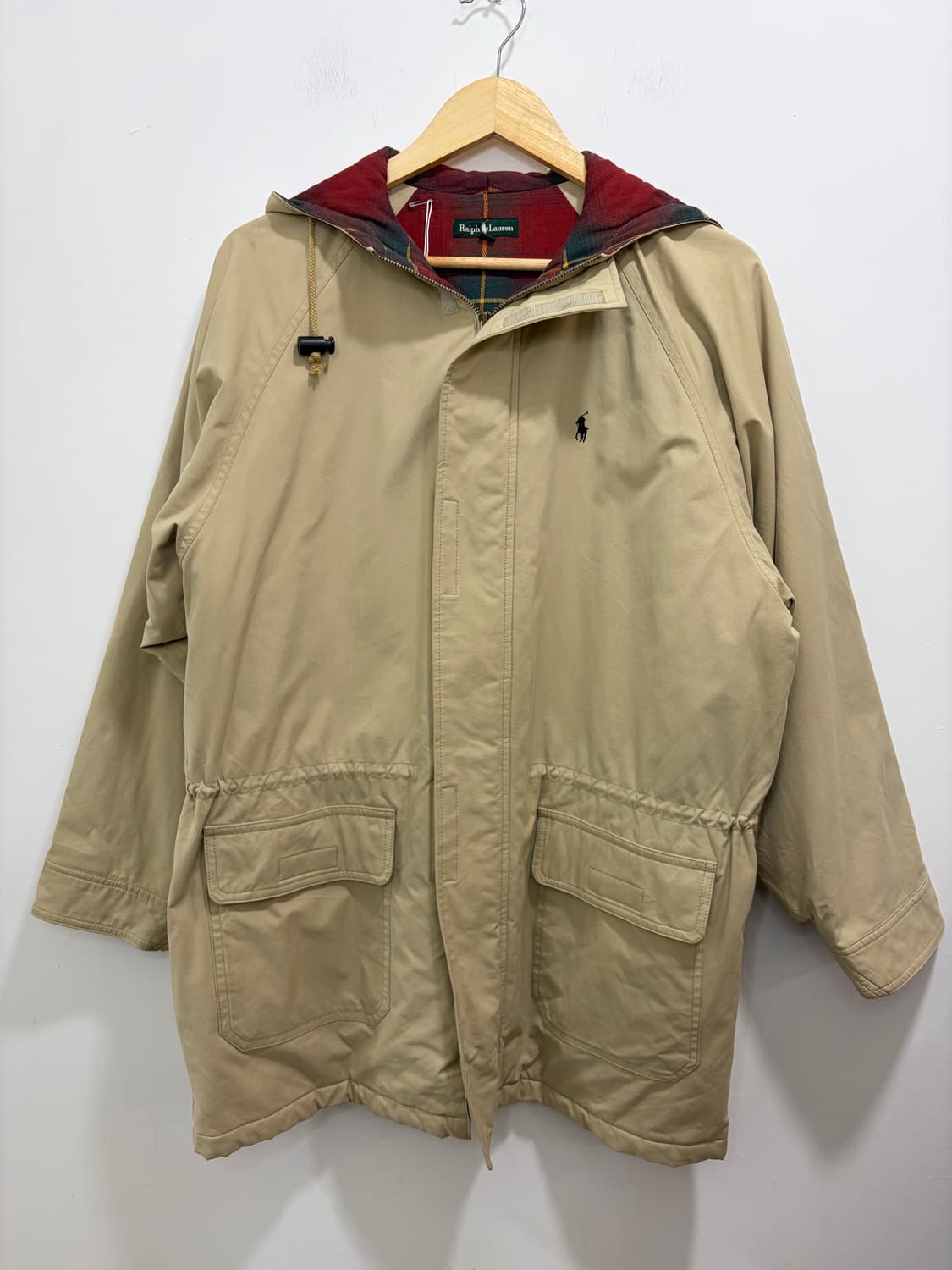 폴로 90s 베이지 필드 자켓 코트  상품이미지4