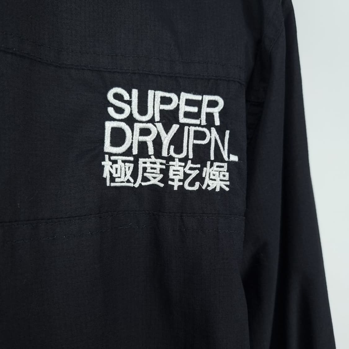 [슈퍼드라이] 재팬 바람막이 자켓 블랙 M18689 상품이미지4