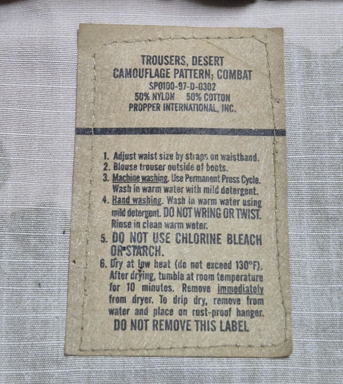 [M]미군 데저트 카모 팬츠 -494 상품이미지3