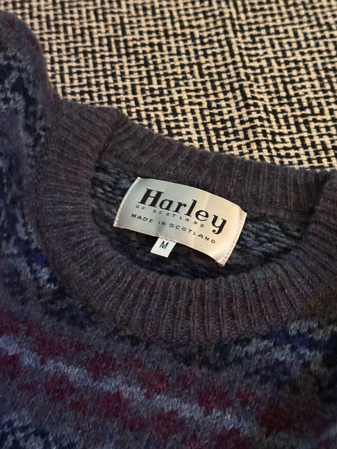 할리오브스코트랜드 페어아일 니트 M 상품이미지2