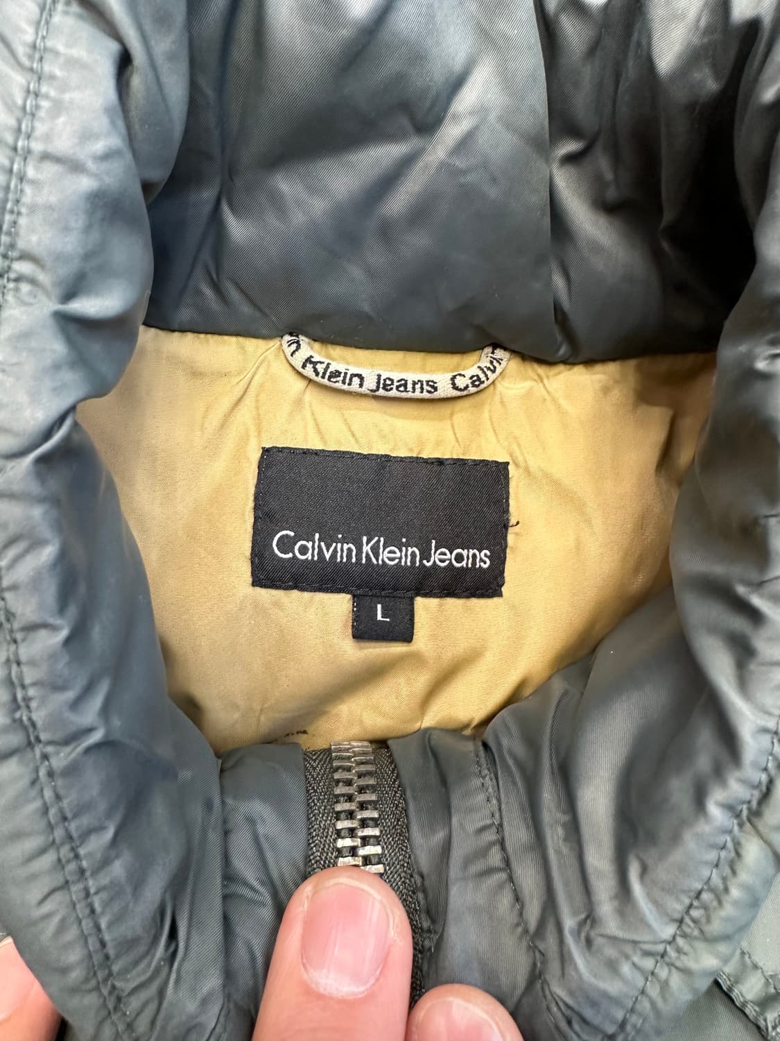 캘빈클라인 진 남성 패딩 L  상품이미지5