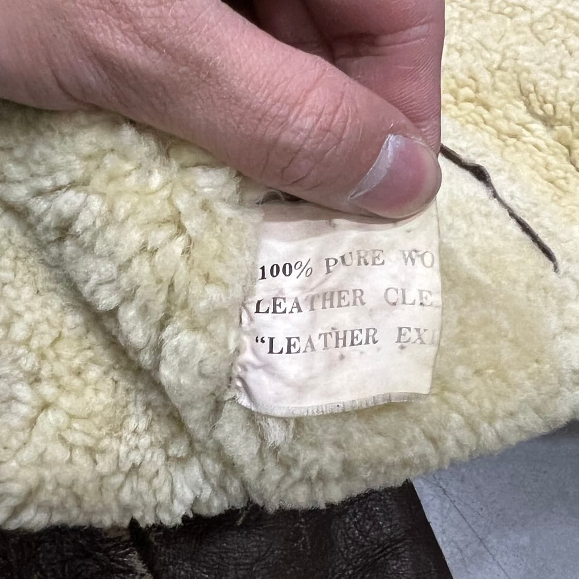  B3 램스킨 무스탕 자켓 y14447 상품이미지9