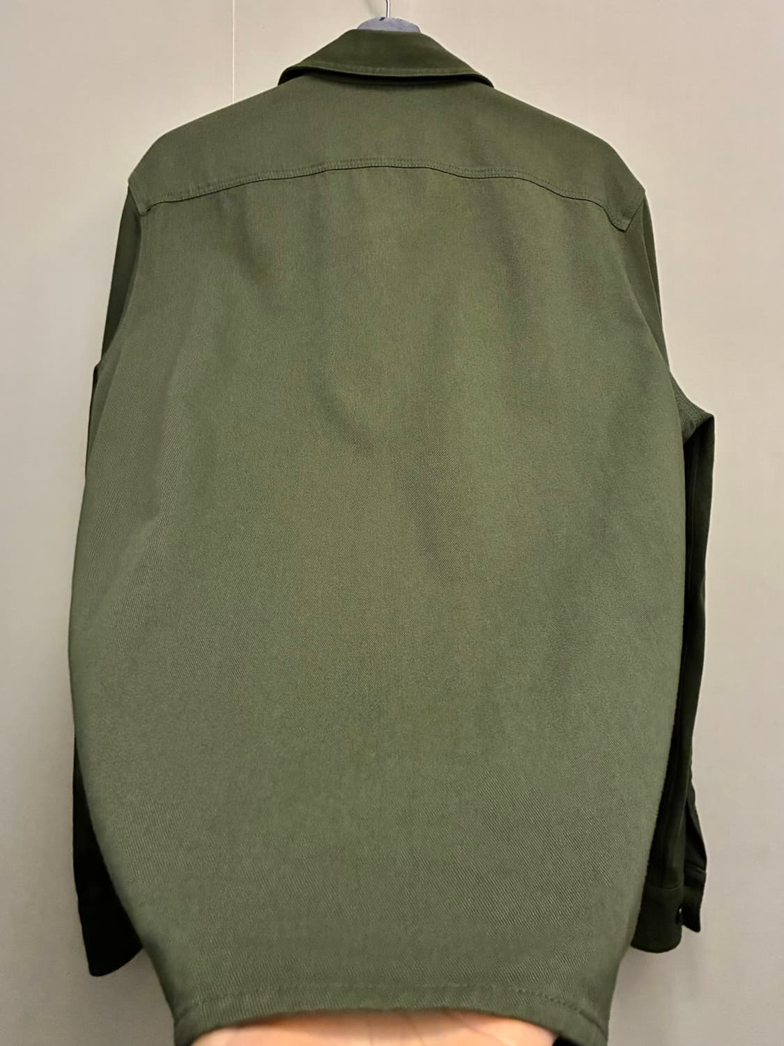 (L~XL)Arket 아르켓 오가닉 코튼 밀리터리 워크셔츠 셔켓 상품이미지8