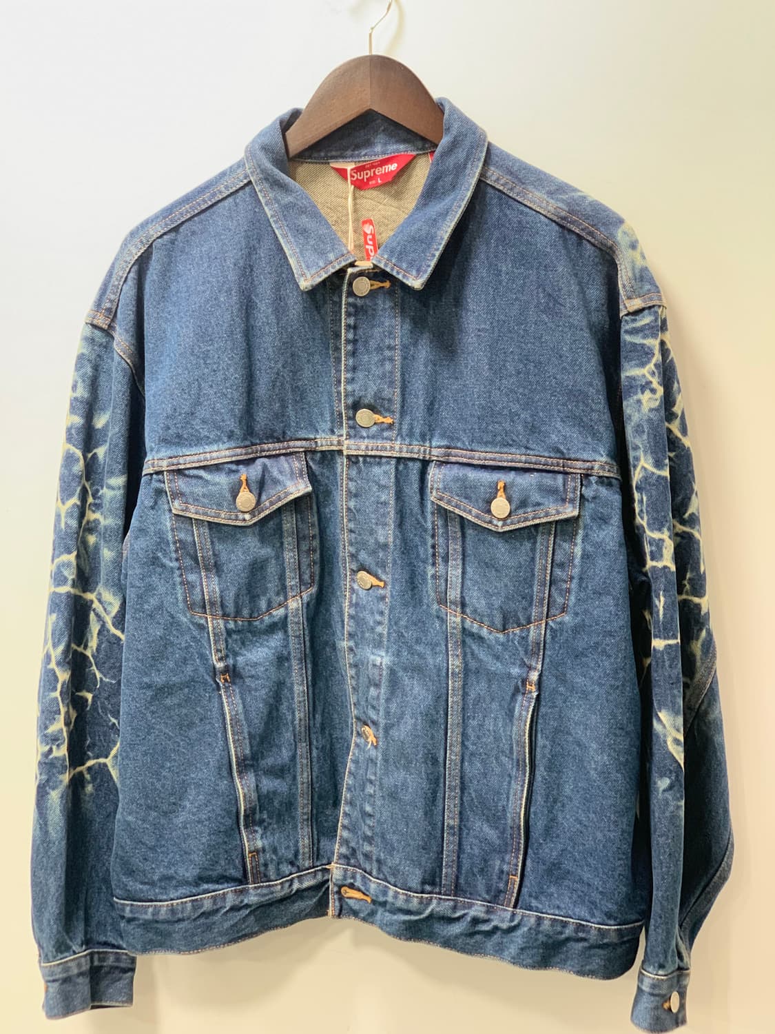 Supreme Lightning Denim Blue 상품이미지1