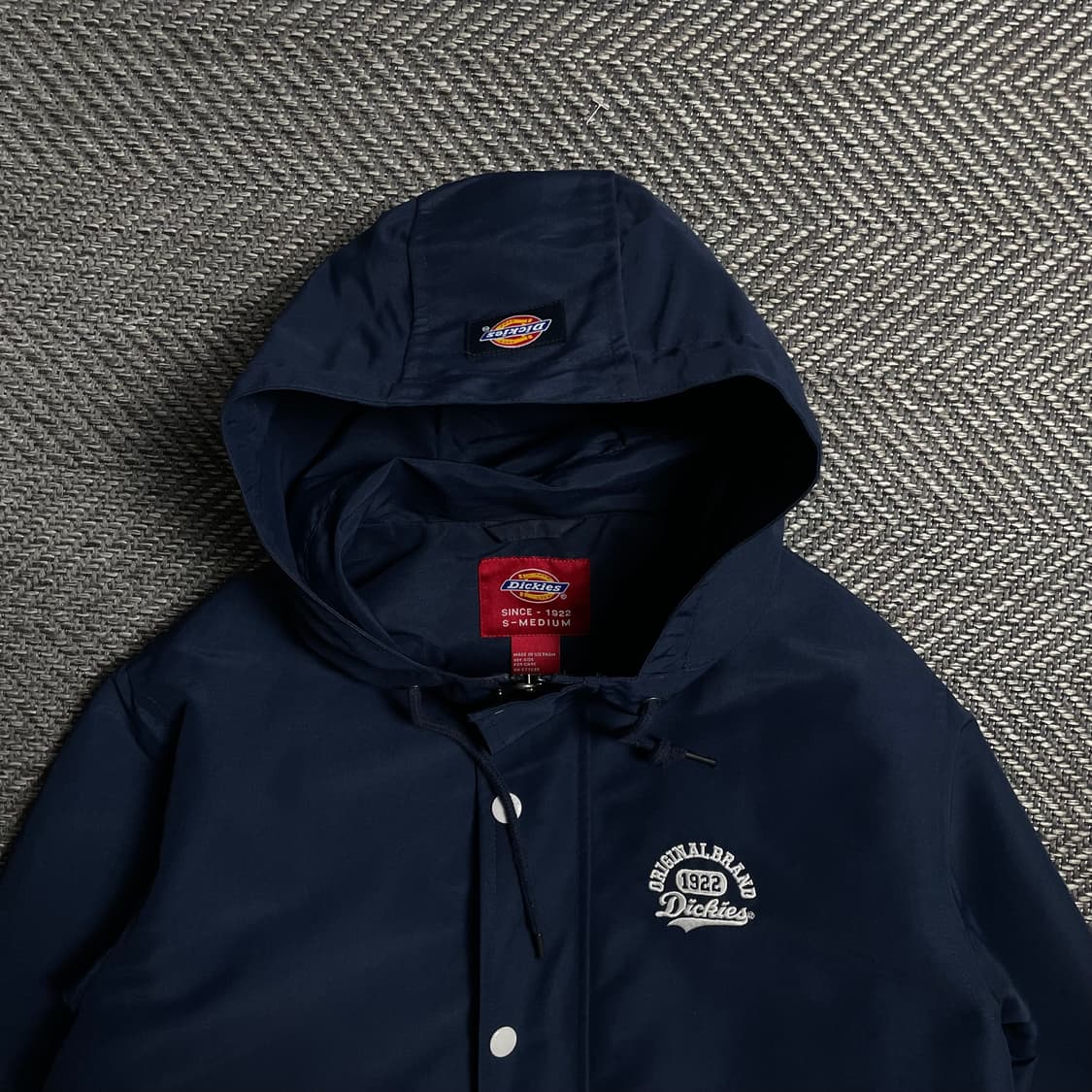 디키즈 USA 오리지날 스타디움 바시티 후드 자켓 네이비o 5349 상품이미지4