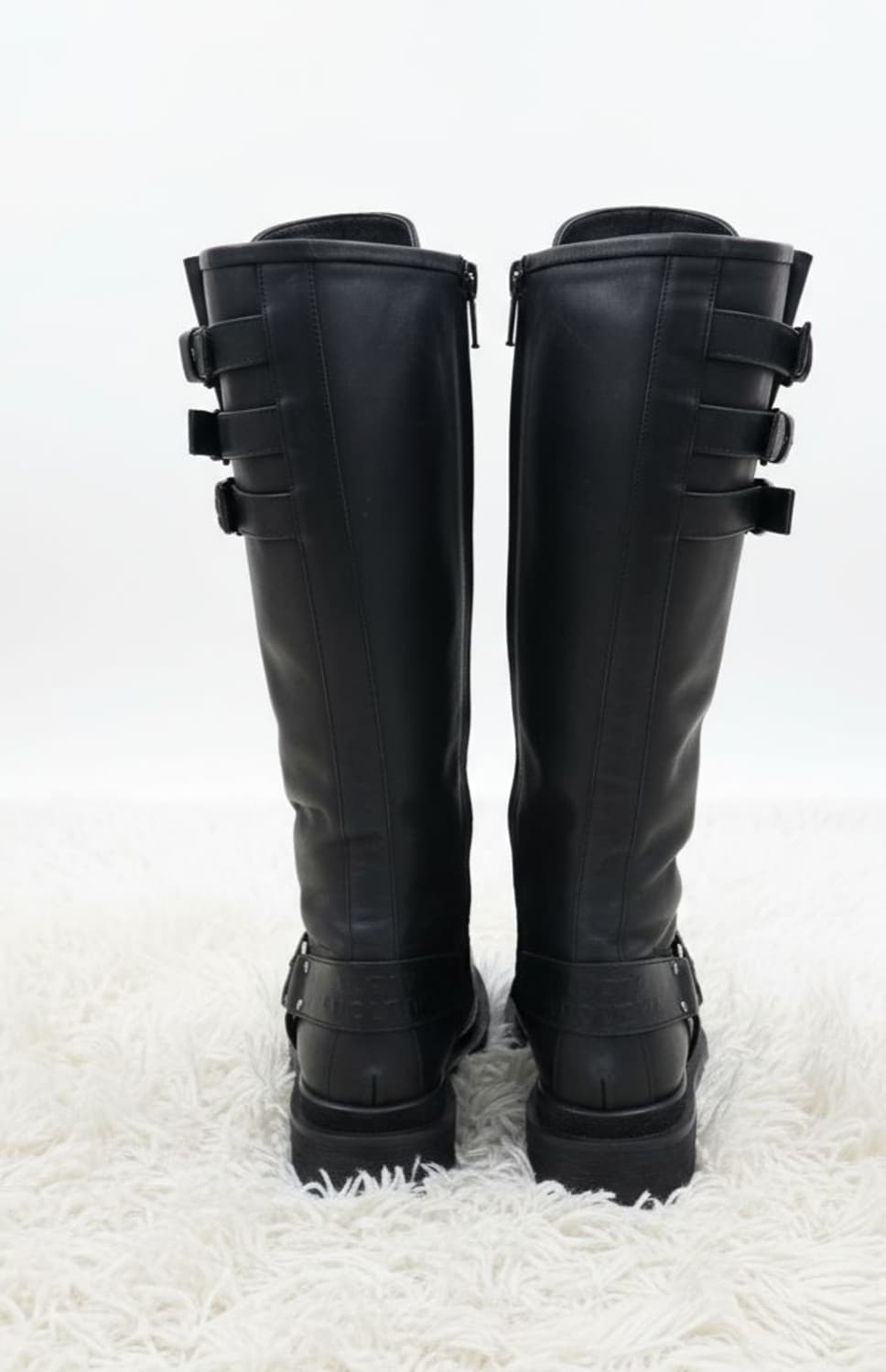 이미최저가 럭키슈에뜨 리얼가죽 롱부츠 블랙 240 상품이미지2