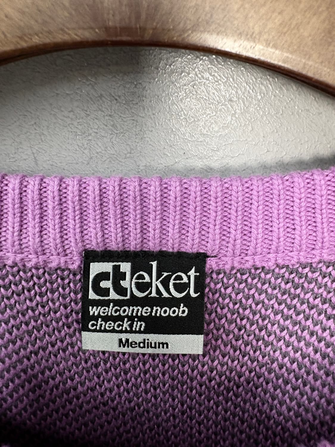 테켓 오프더 레코드 니트 스웨터 A3722 상품이미지5