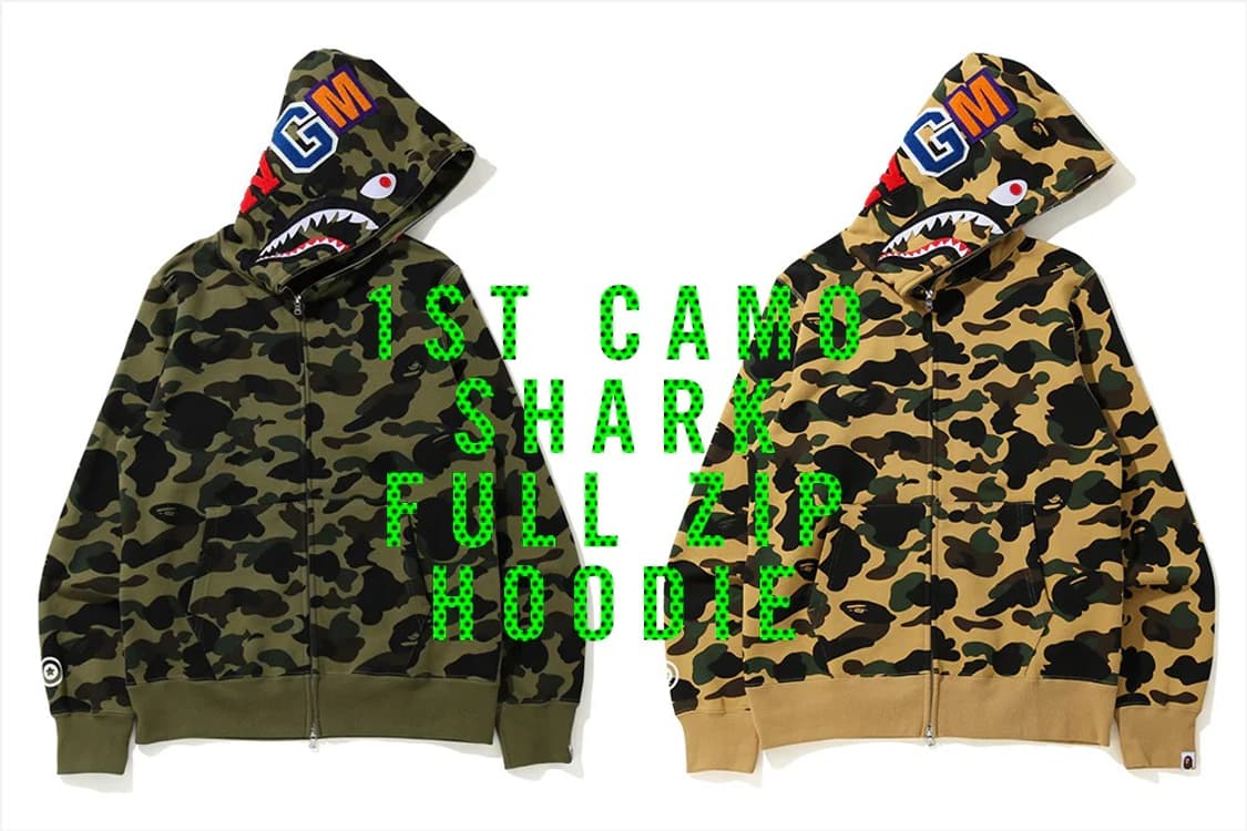 A BATHING APE 1st Camo Full Zip Hoodie 상품이미지2