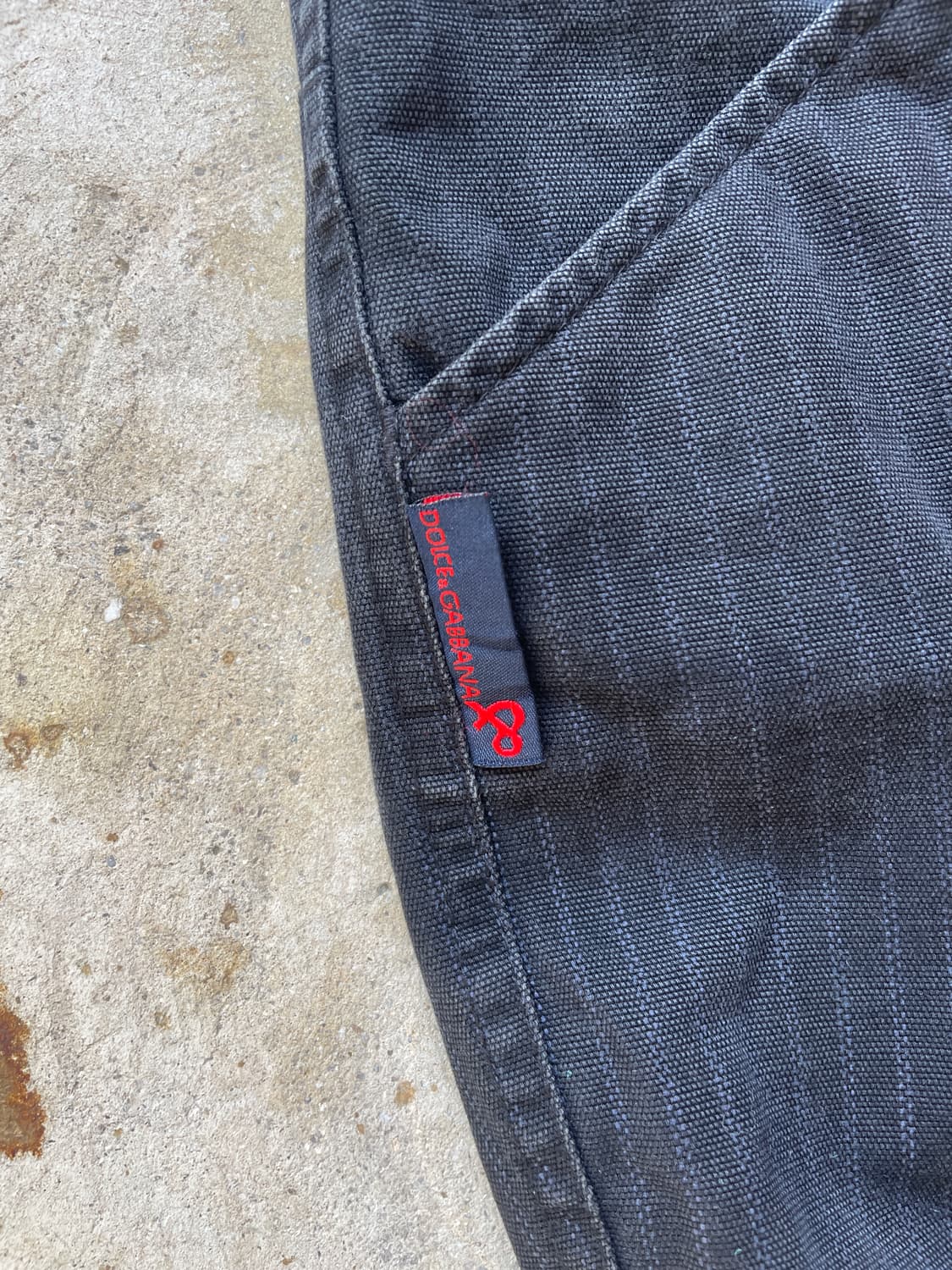 00s DOLCE & GABBANA Canvas Pants 상품이미지7