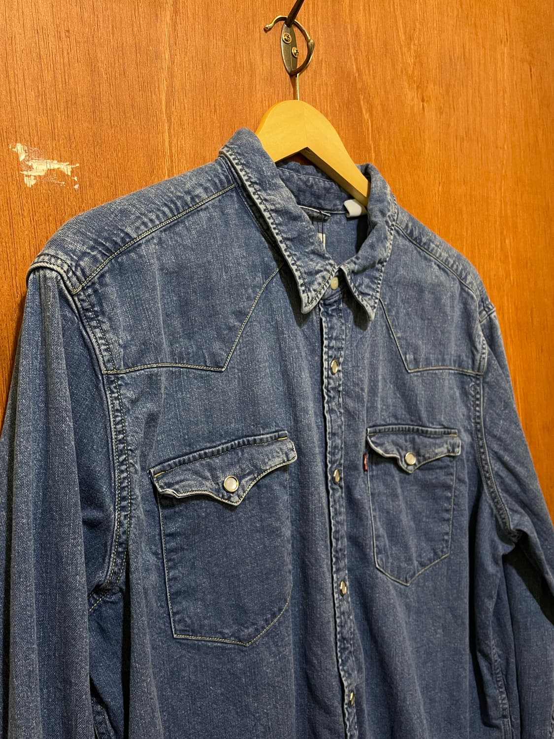 (XL) Levi's 리바이스 코튼 데님 셔츠 스탠다드 핏 상품이미지2