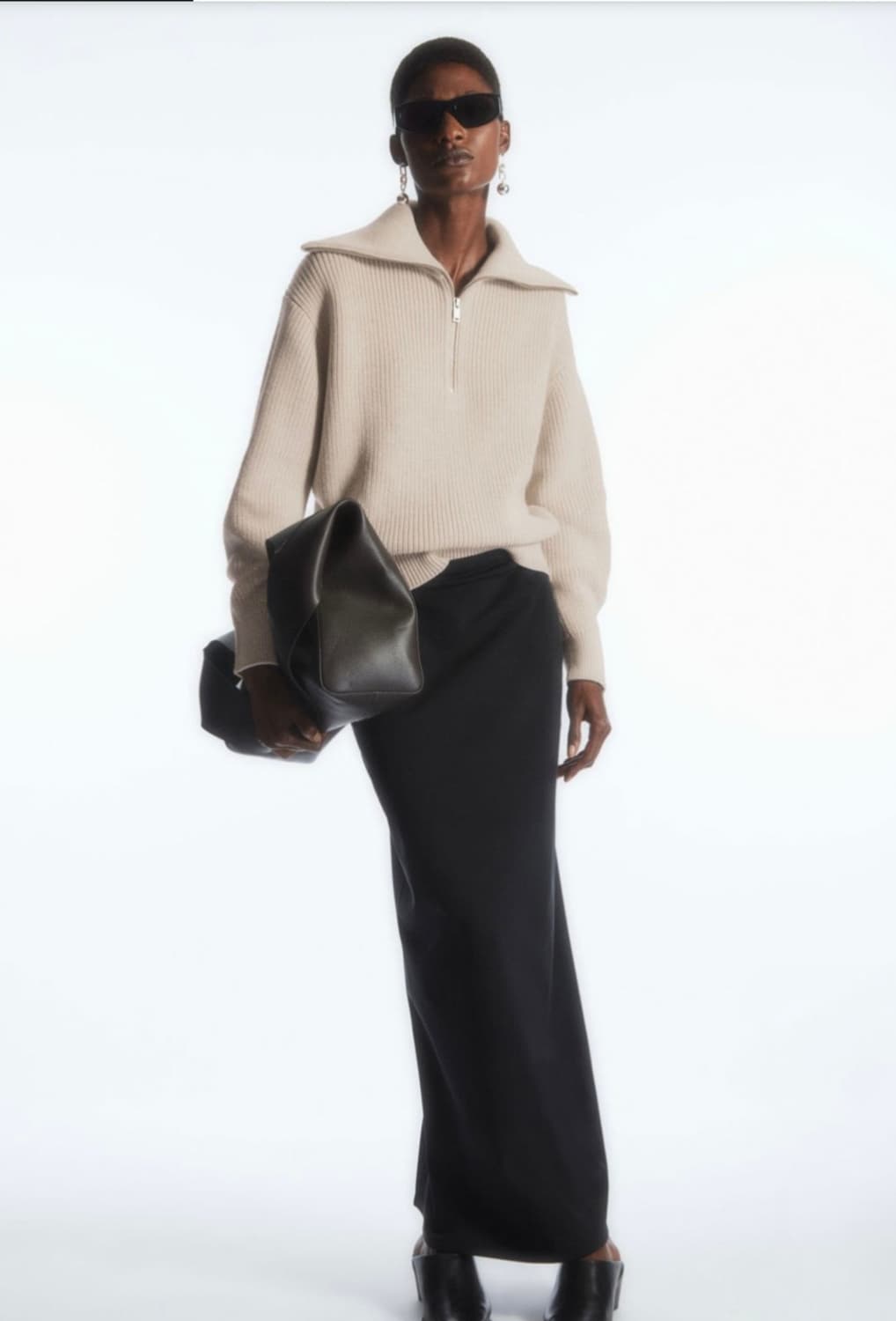 cos 코스 하프집업 니트 상품이미지2