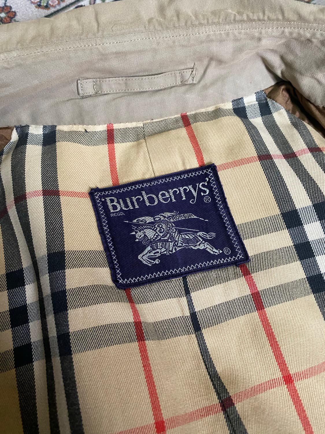 빈티지 버버리 트렌치코트 L사이즈 상품이미지4