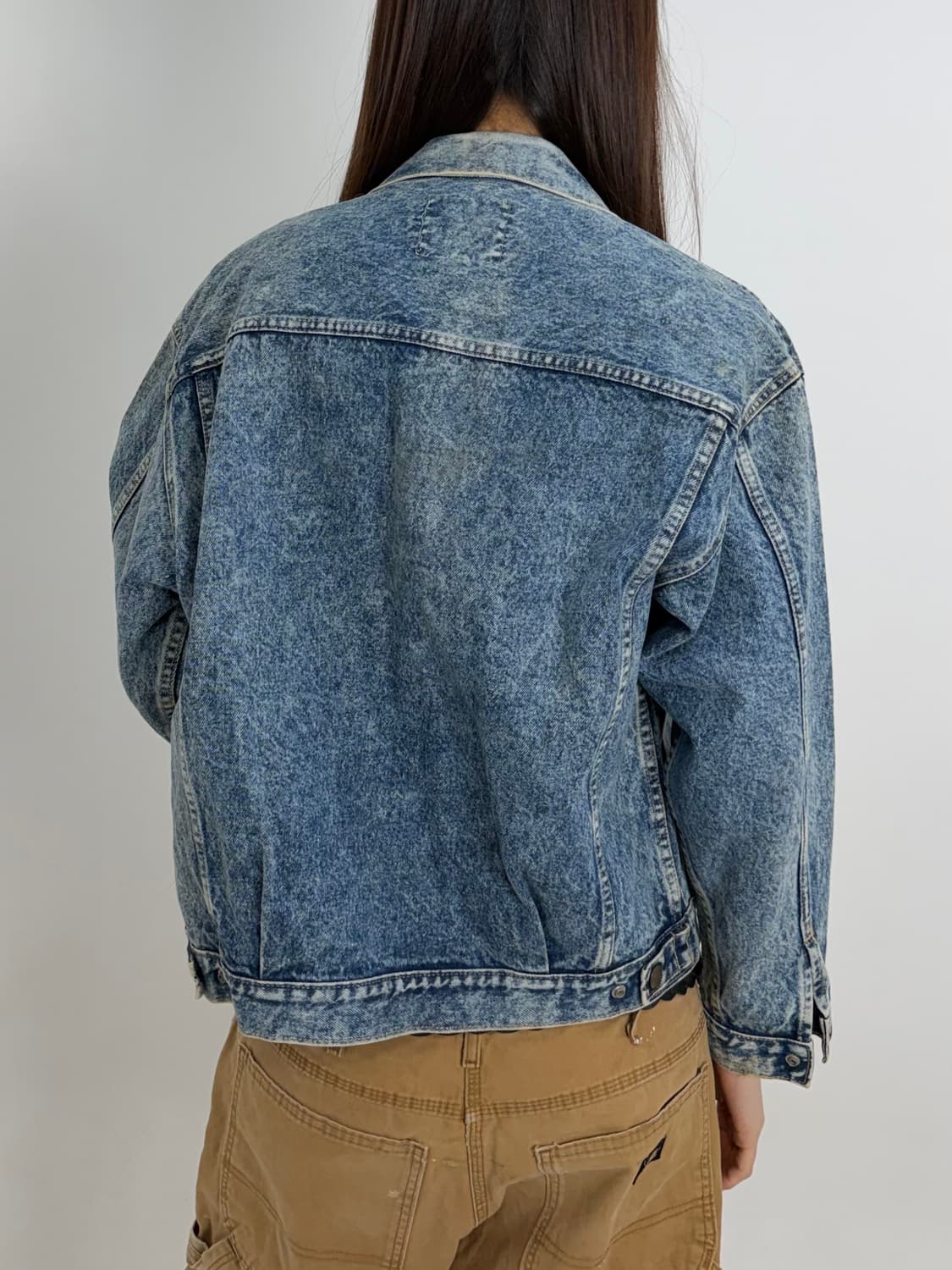 빈티지 데님 자켓 상품이미지3