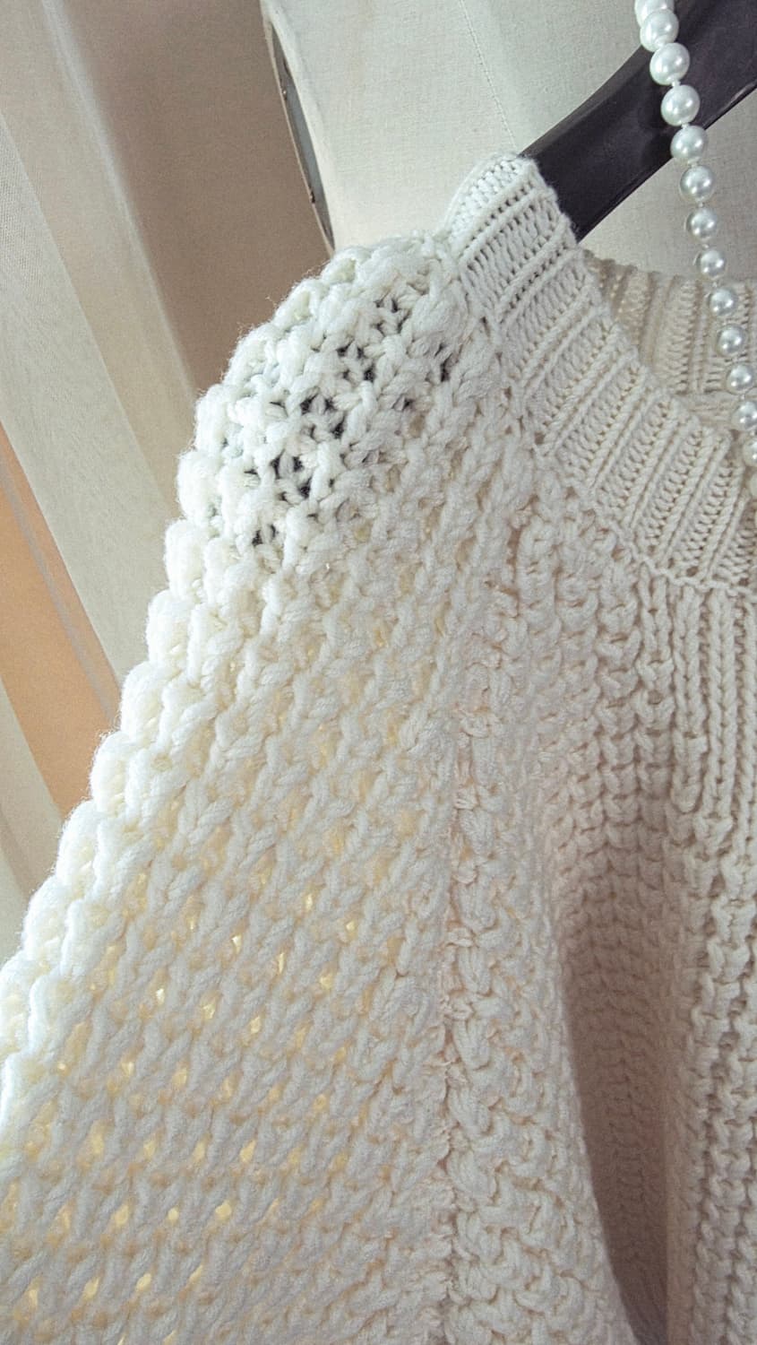 forte_forte 아이보리 울 니트 포르테포르테  이태리 상품이미지5