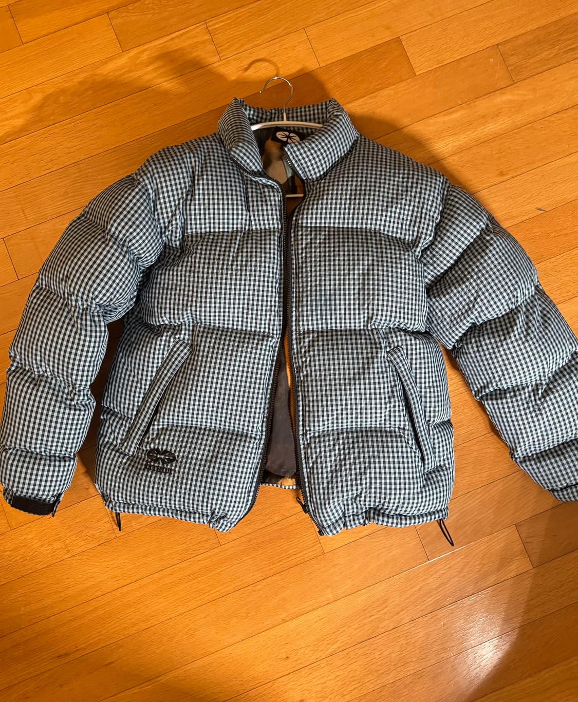 ERTR 체크 패딩 상품이미지2