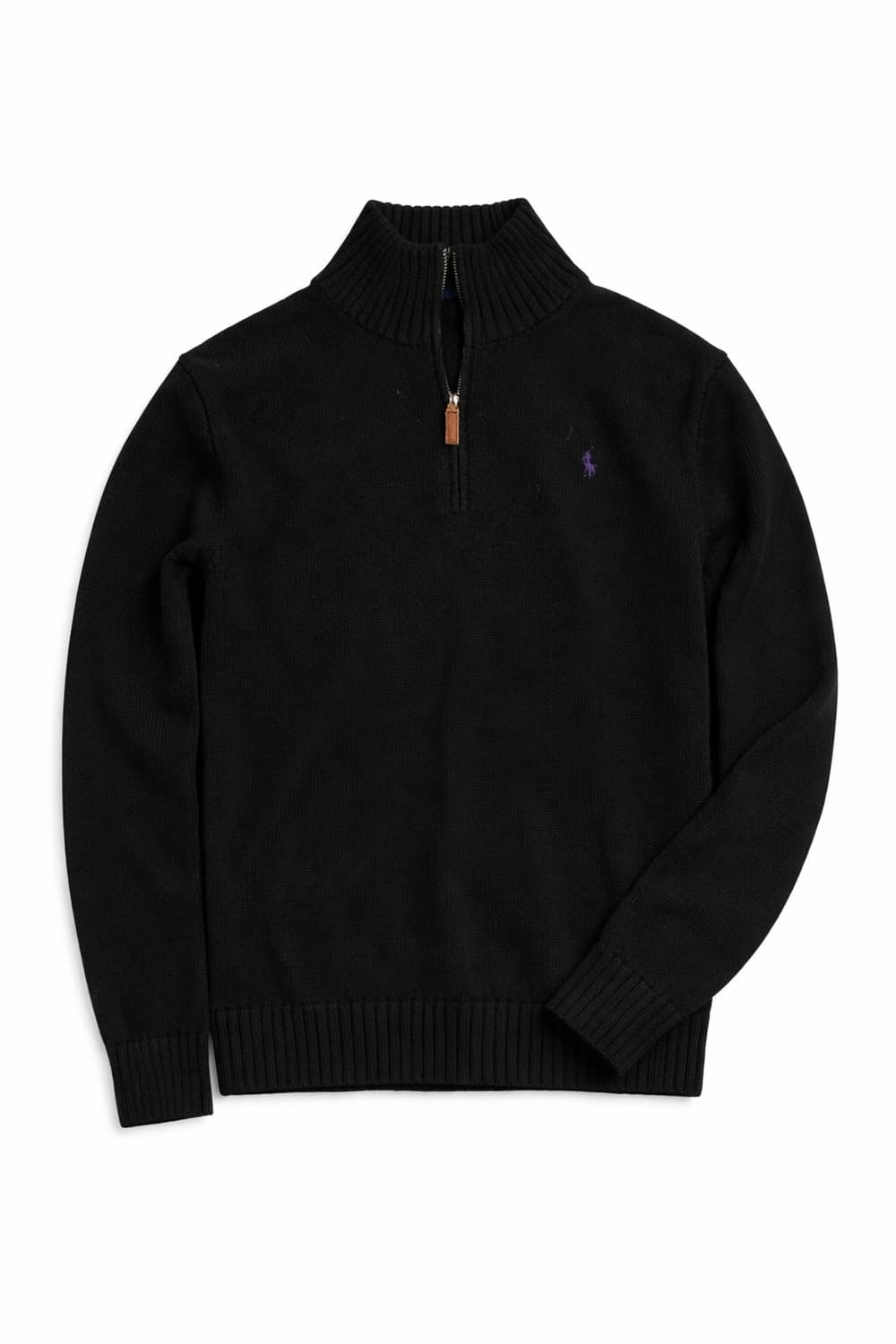 폴로 쿼터집 니트 상품이미지1