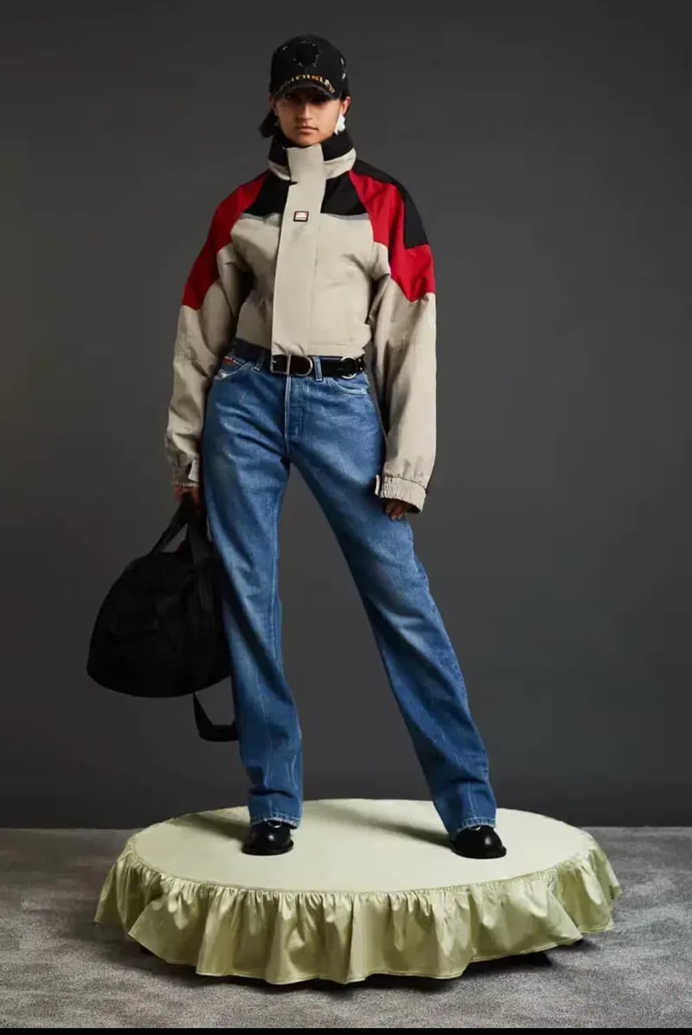 마틴로즈 슈렁큰 스포츠자켓 베이지 카멜 46 / S 상품이미지5