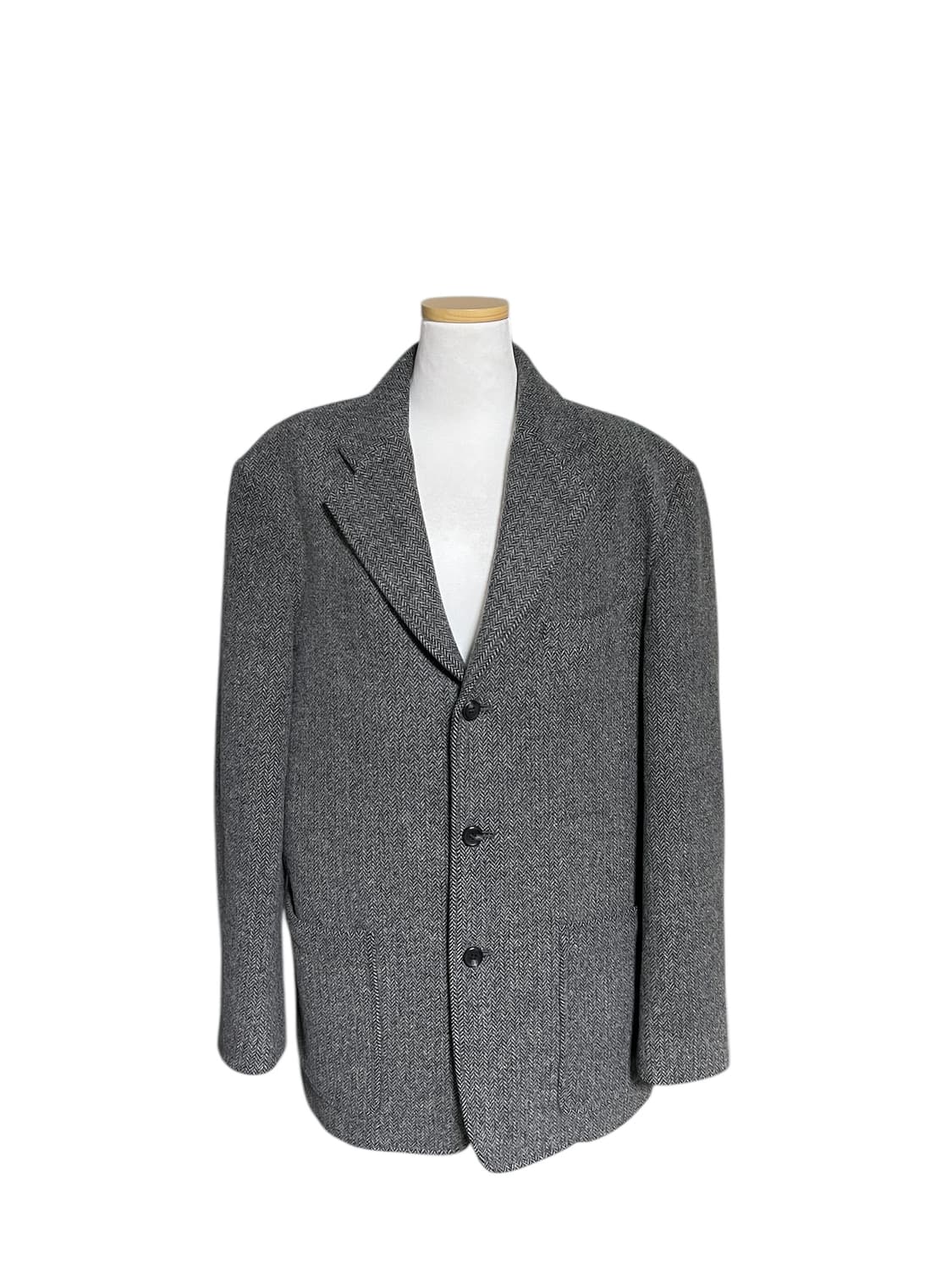 라코스테 헤링본 울 자켓 남성 100 상품이미지1