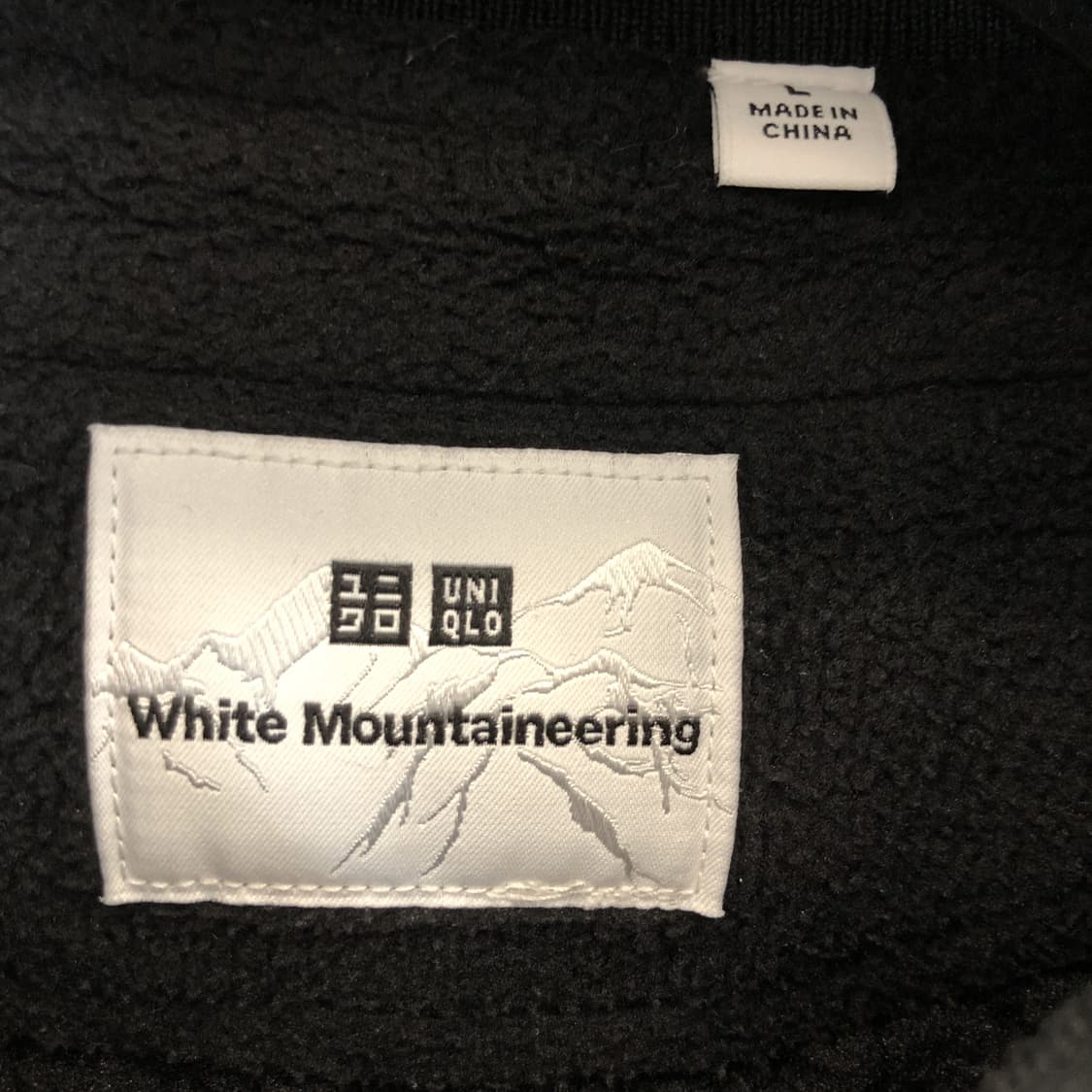 유니클로 화이트마운티니어링 플리스 L  상품이미지5