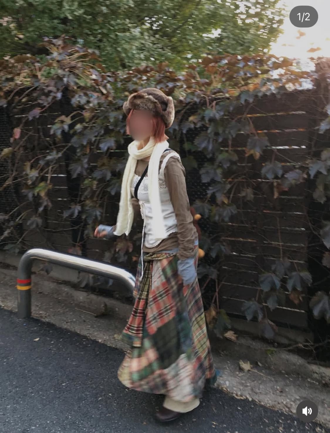 패치 스커트 #롱스커트 #패치워크 상품이미지3