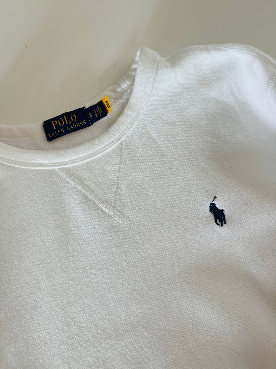 (정품) 폴로 랄프로렌의 흰색 맨투맨 상품이미지1