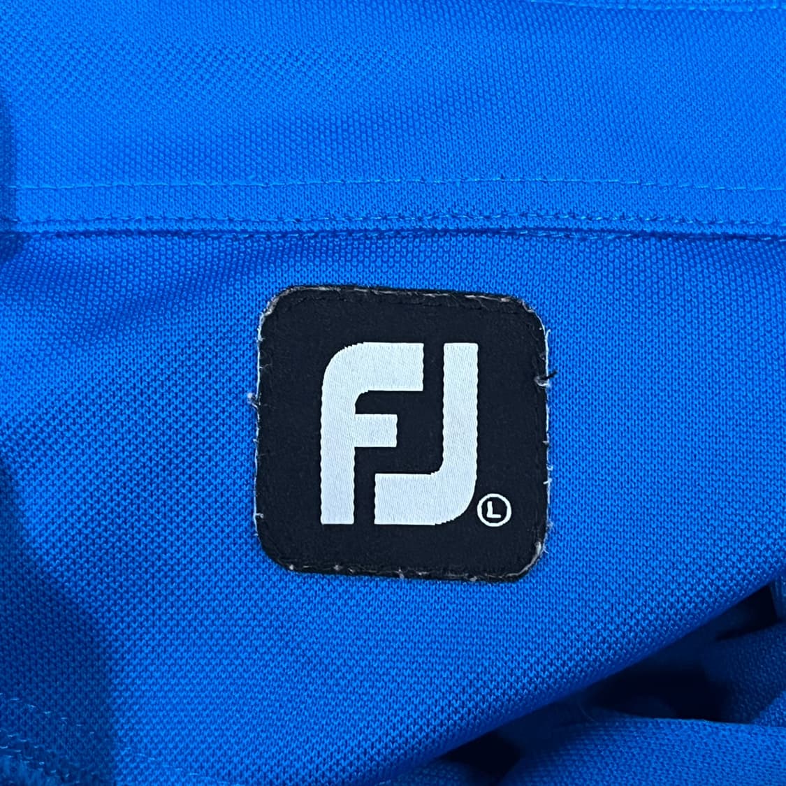 [정품/L] 풋조이 블루 골프 반팔 폴로티 b17 상품이미지4