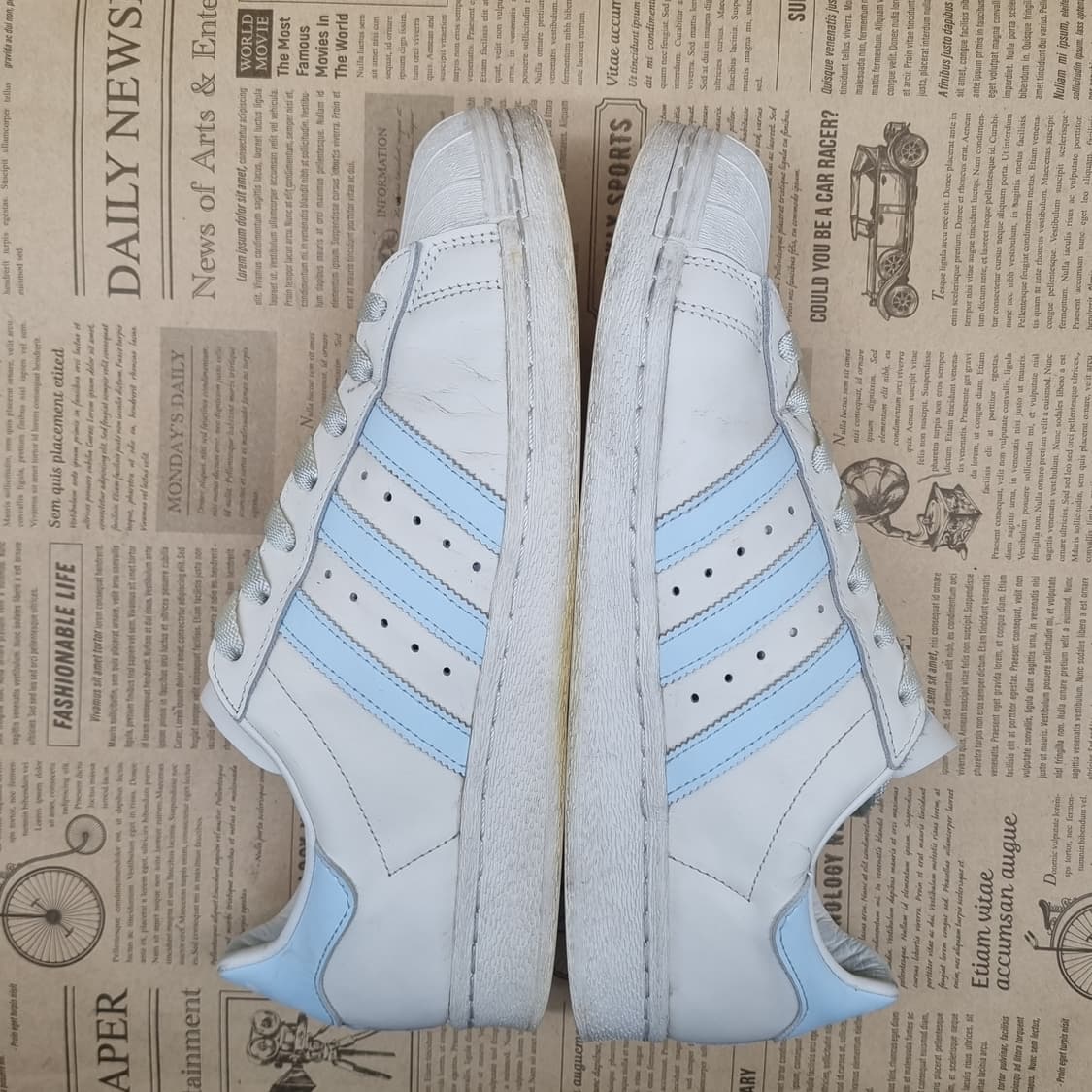 아디다스 슈퍼스타 82 스카이 남성 스니커즈 280 상품이미지5