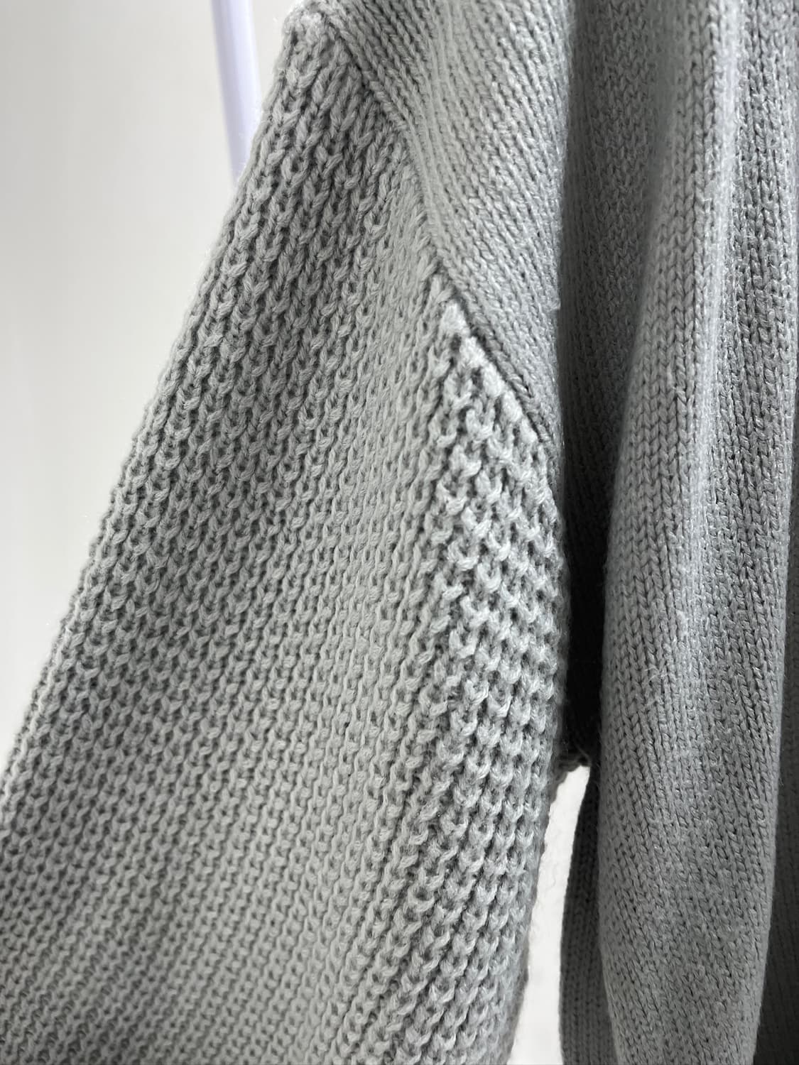 Sky Blue Flower Heart Knit 상품이미지4