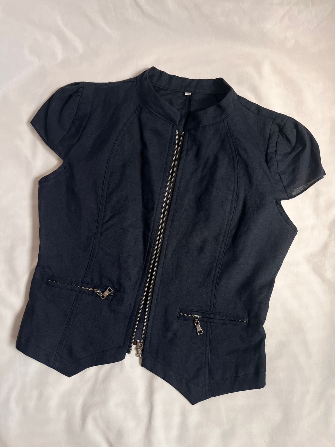 Puff linen line jacket 상품이미지1