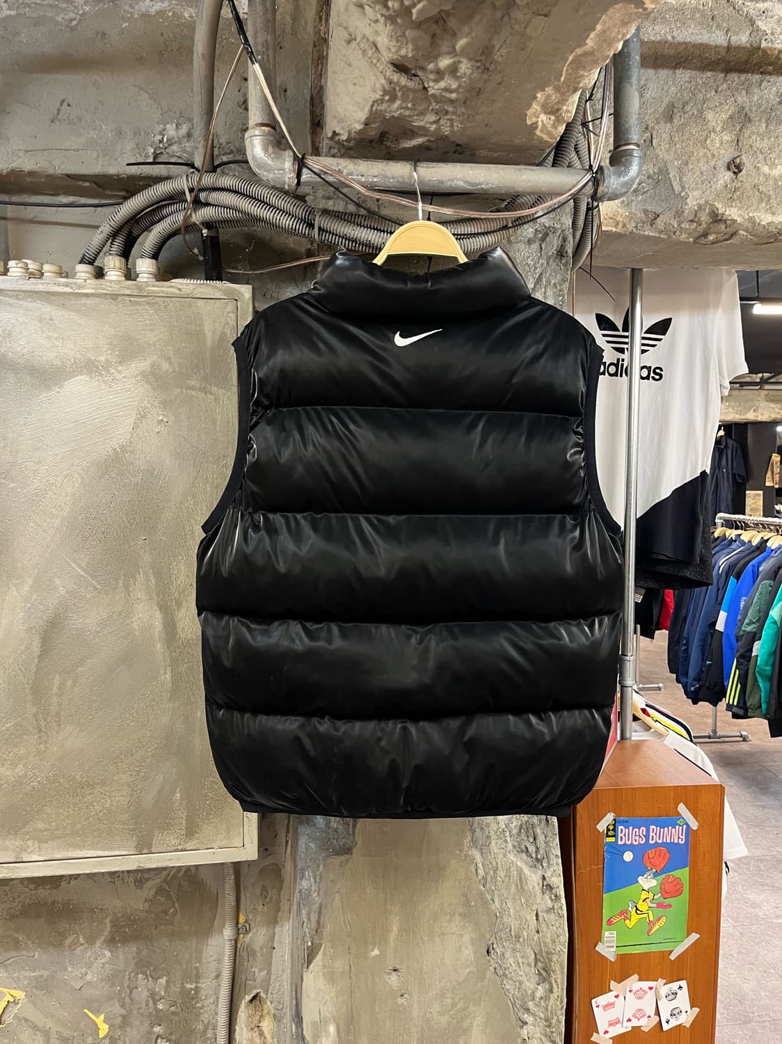 나이키 패딩 베스트 블랙 L #csz2788 상품이미지2