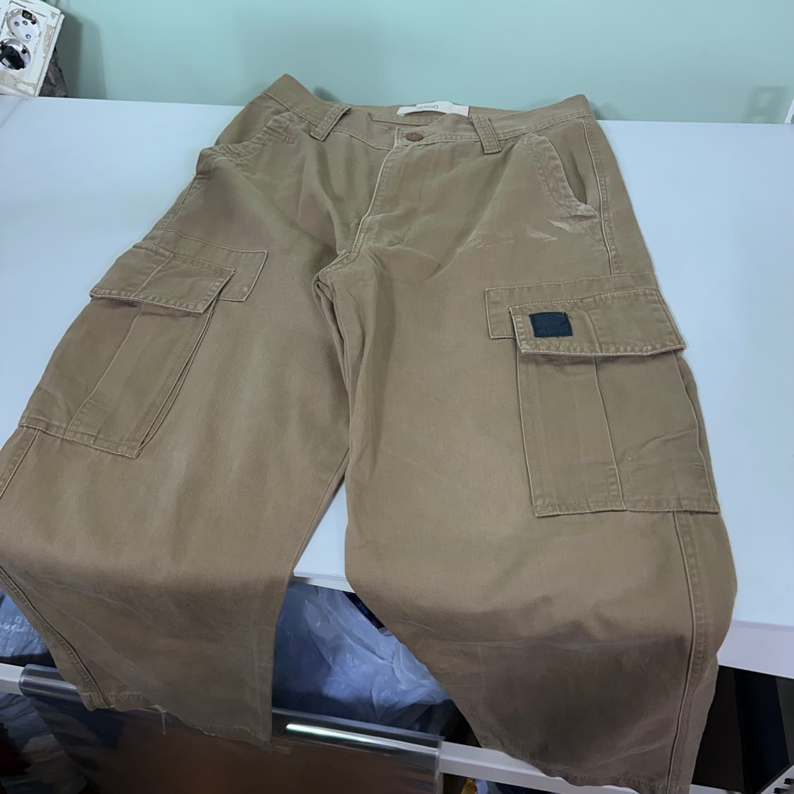 M 30 리바이스 루즈스트레이트핏 베이지 코튼 카고팬츠 상품이미지4