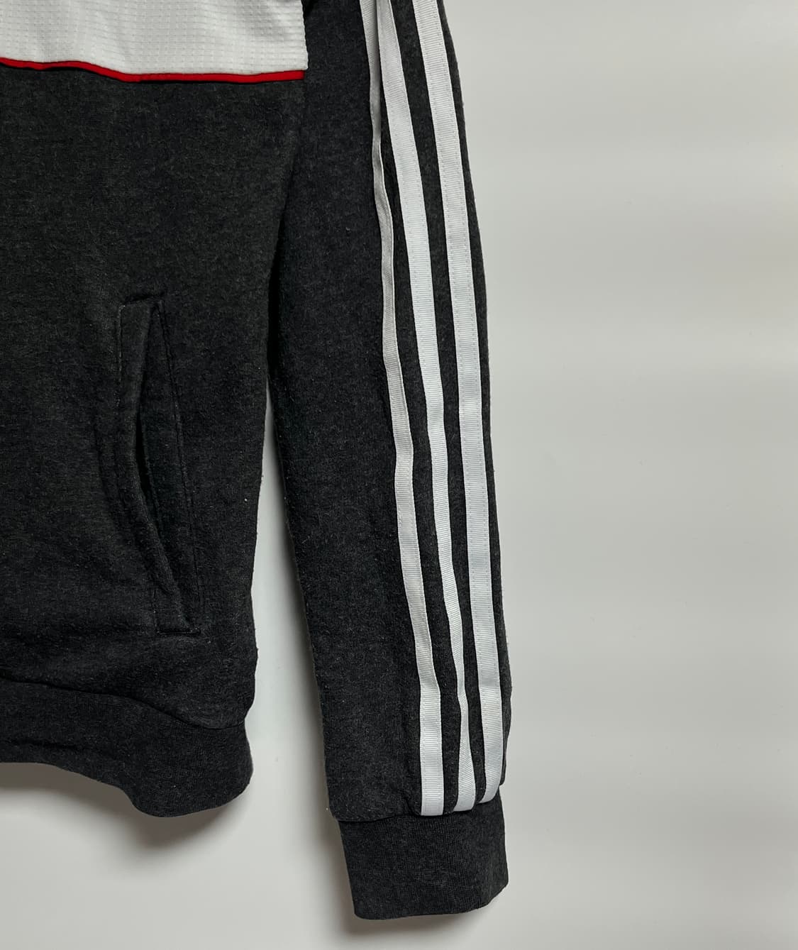 공용 아디다스 오버핏 후드 티셔츠 후드티 XS 상품이미지2