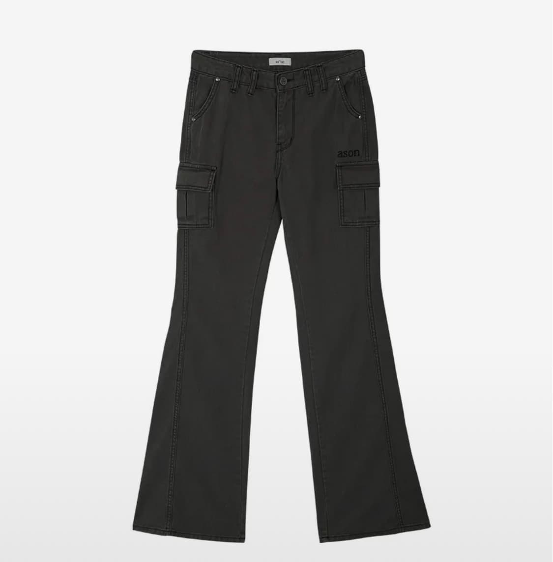 애즈온MINUTES CARGO PANTS / CHARCOAL 상품이미지4