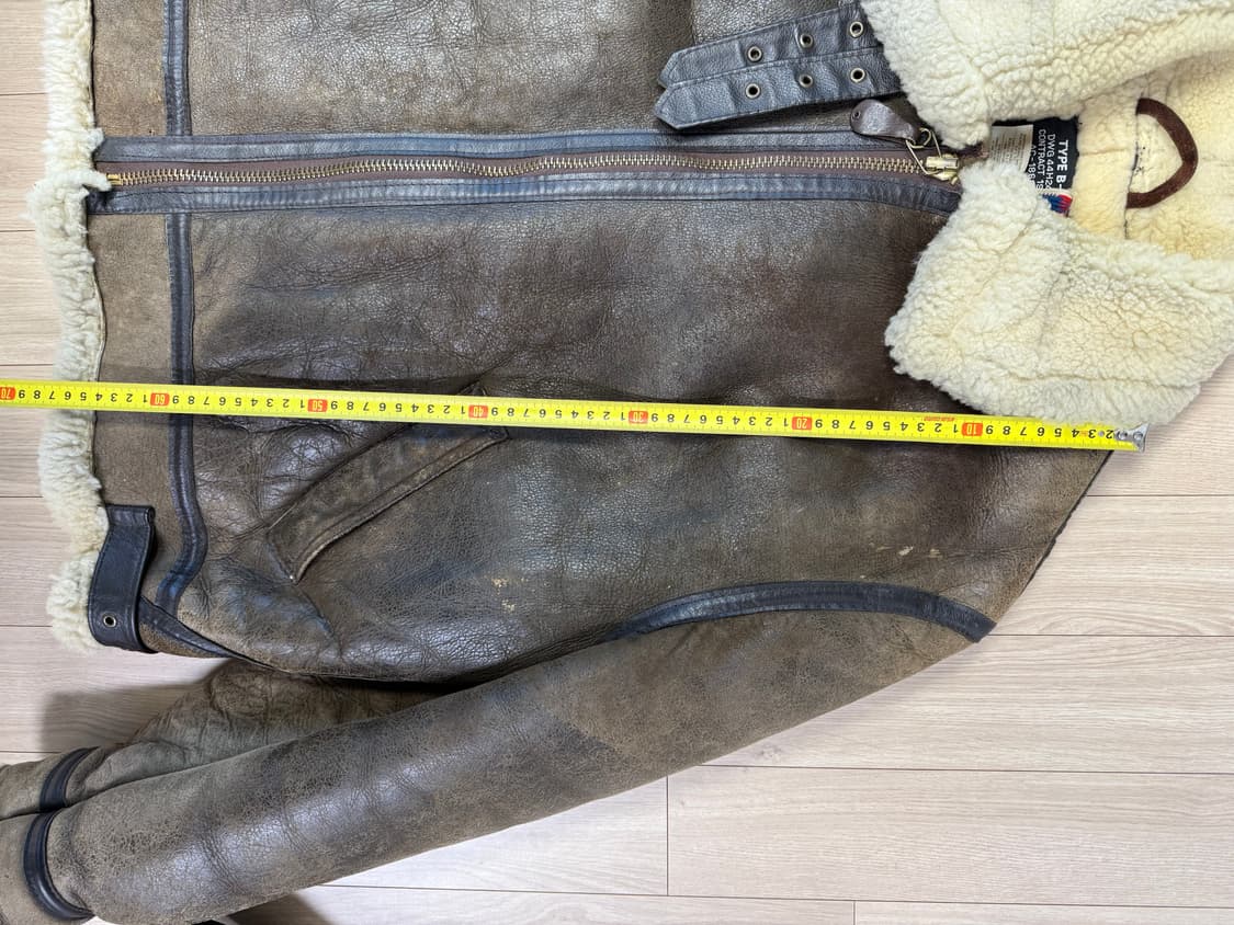 빈티지 SCHOTT 쇼트 B3 B-3 무스탕  상품이미지2