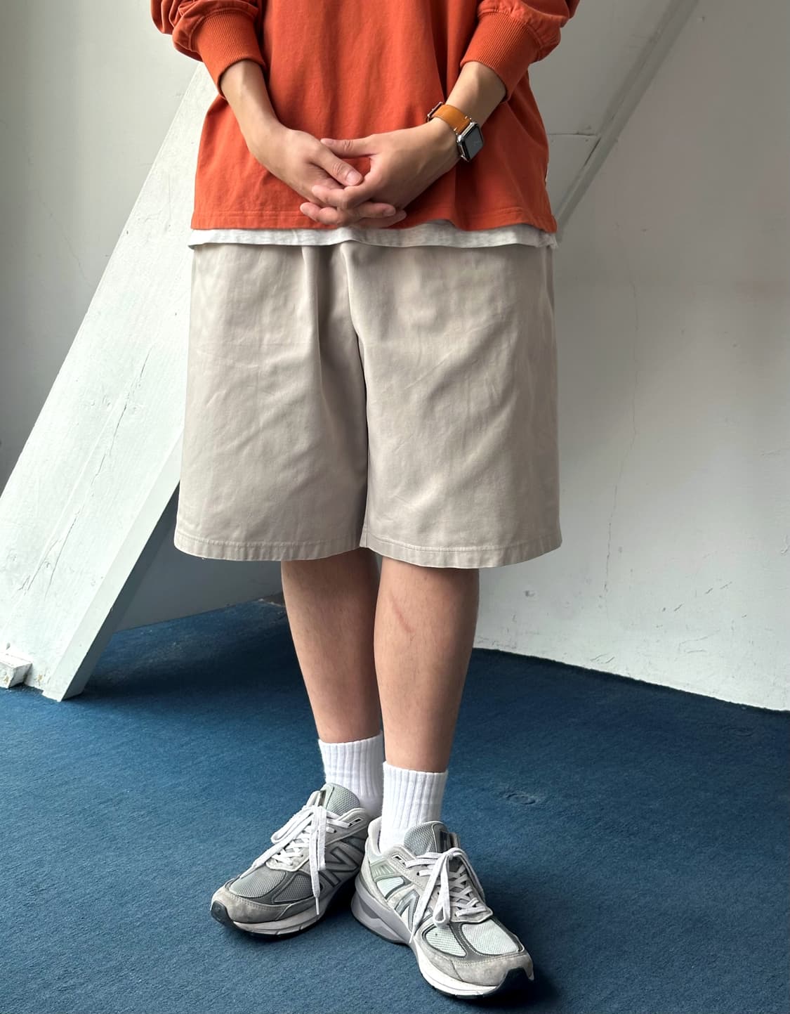 Natural cotton easy shorts 상품이미지7