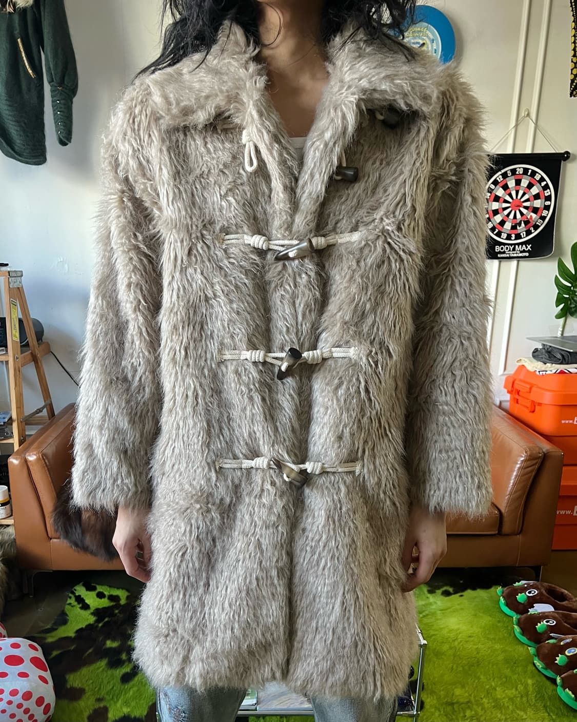 90-00s Tempting Japan Duffle Fur Coat 상품이미지4