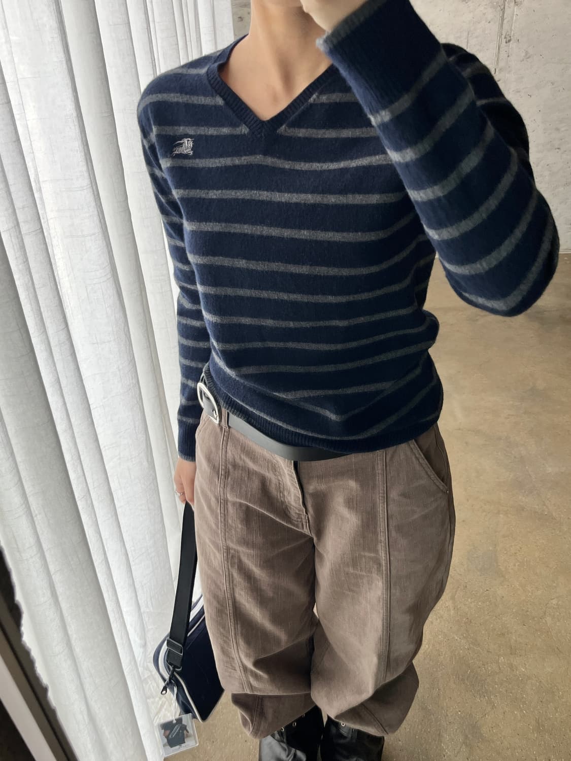 Burberry 버버리 로고 스트라이프 니트 상품이미지9