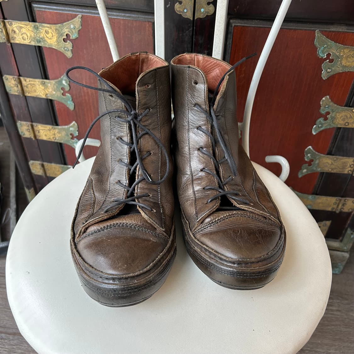 미하라 야스히로 레더 부츠 상품이미지3