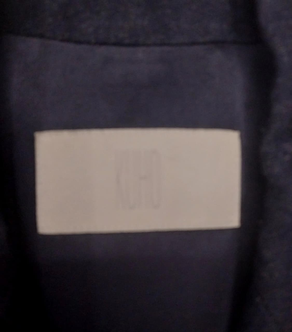 KUHO 구호 울 혼방 더블 브레스트 네이비 자켓 (55까지) 상품이미지4