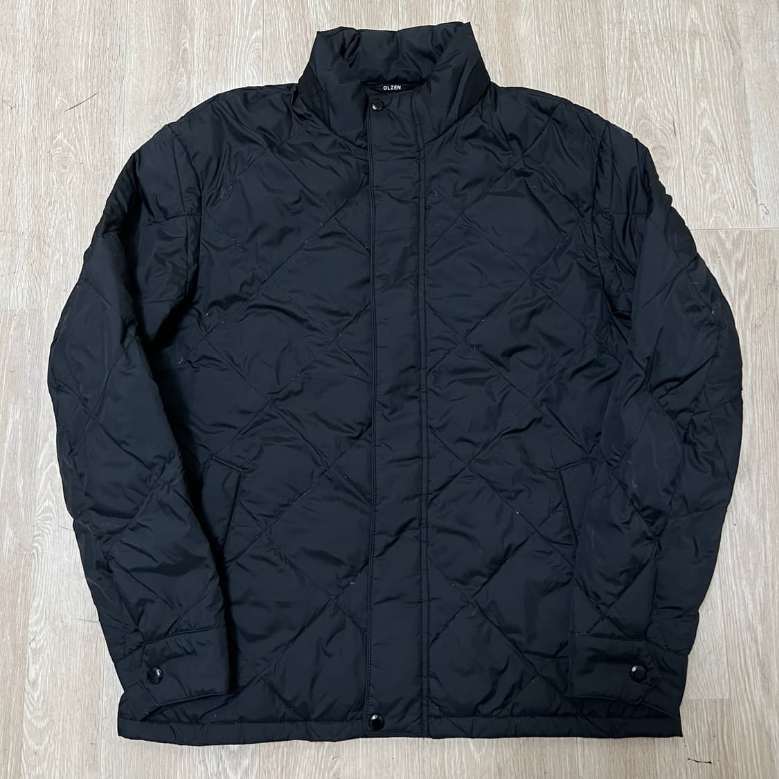 올젠 남성 구스다운 퀼티드 경량패딩 M/95  상품이미지1