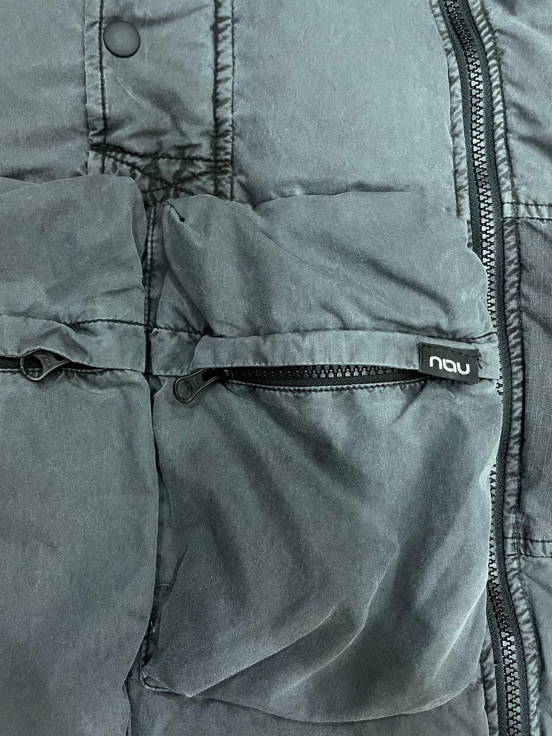 NAU 가먼트 다잉 아노라이크 다운 패딩 자켓 상품이미지5