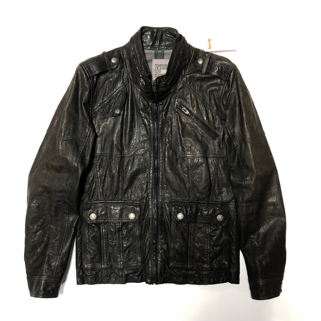 톰보이 램스킨 레더자켓 상품이미지1